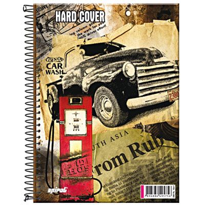 Caderno 400 folhas - Hard Cover